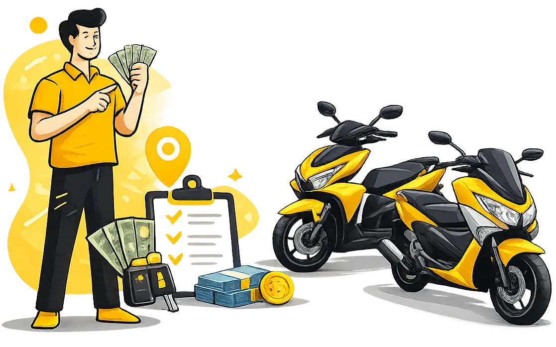 Scooter & Motorbike Ankauf Pattaya